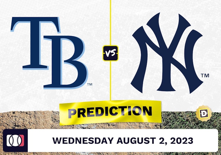 Rays vs. Yankees Prediction for MLB Wednesday [8/2/2023]