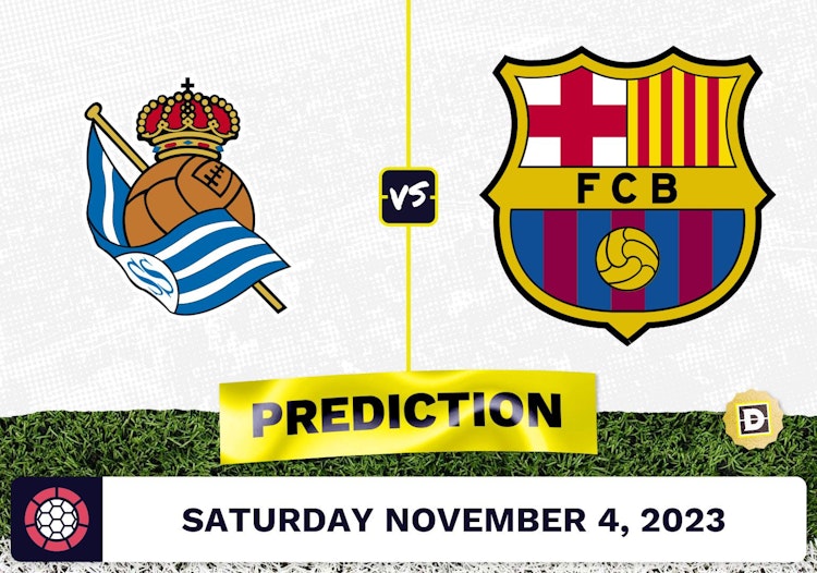 Real Sociedad vs. Barcelona Prediction and Odds - November 4, 2023