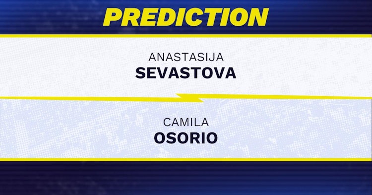 Anastasija Sevastova vs Camila Osorio Tennis Prediction.