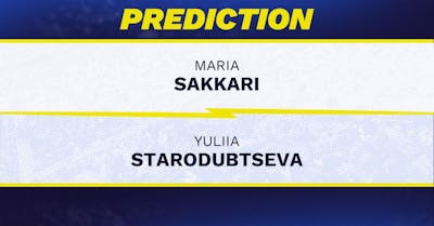 Maria Sakkari vs. Yuliia Starodubtseva prediction, odds, picks for US Open 2026