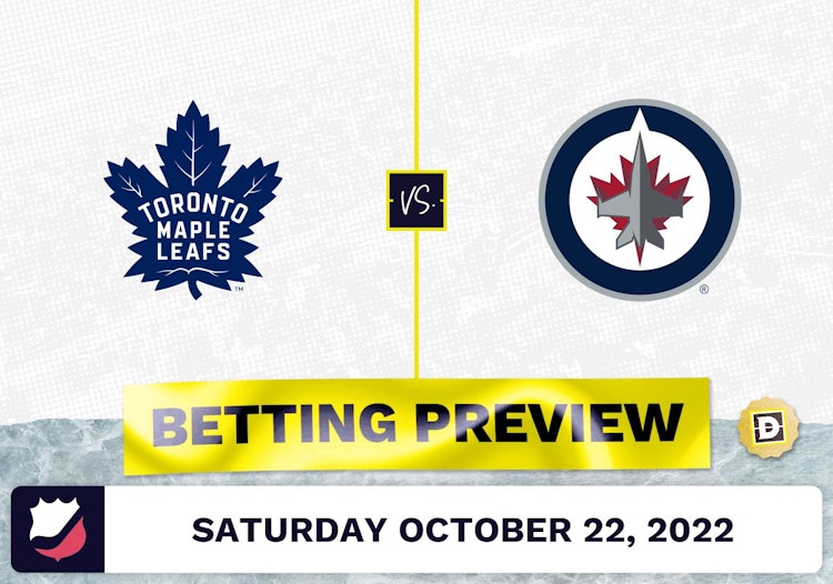 Maple Leafs vs. Jets Prediction and Odds - Oct 22, 2022