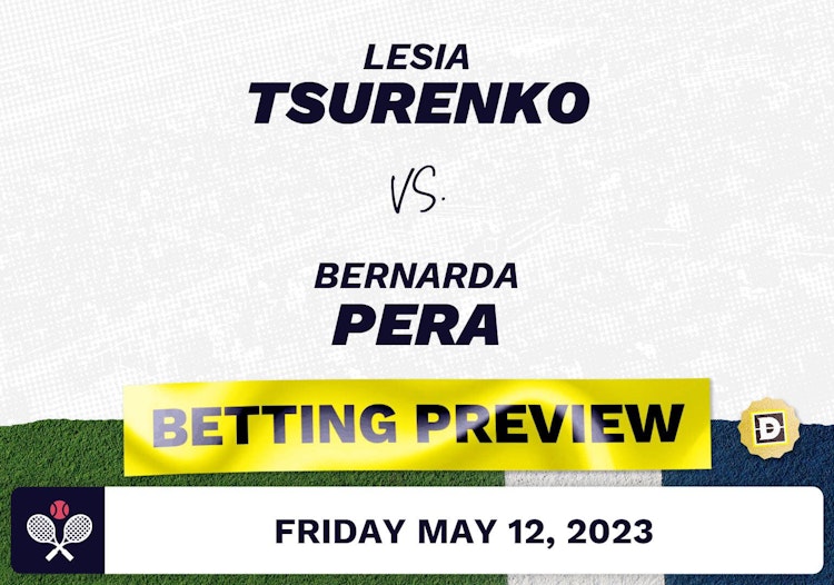 Lesia Tsurenko vs. Bernarda Pera Prediction - Italian Open 2023