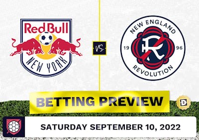 NY Red Bulls vs. New England Revolution Prediction - Sep 10, 2022