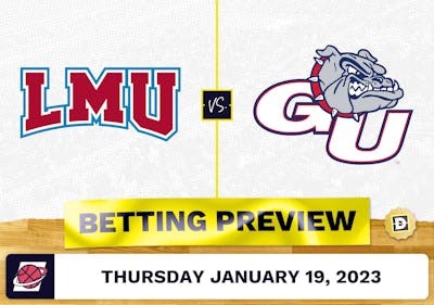 Loyola Marymount vs. Gonzaga CBB Prediction and Odds - Jan 19, 2023