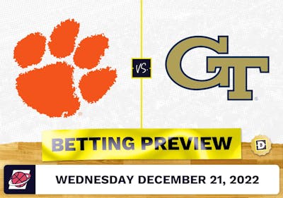 Clemson vs. Georgia Tech CBB Prediction and Odds - Dec 21, 2022