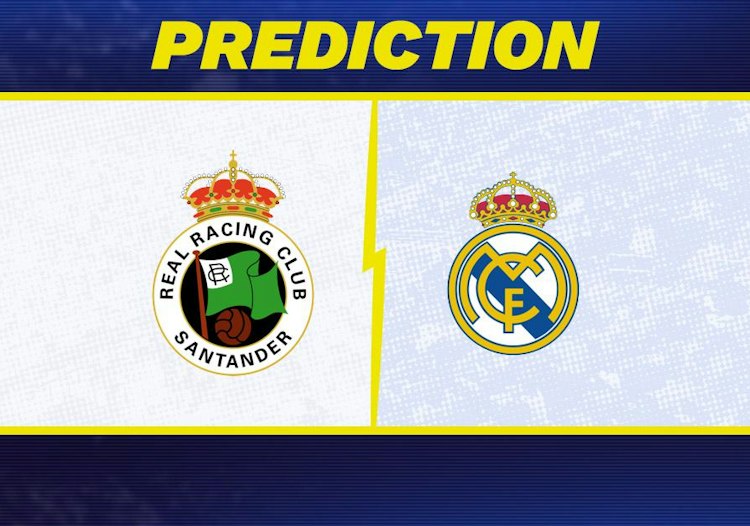 Racing Santander takes on Real Madrid in La Liga action.