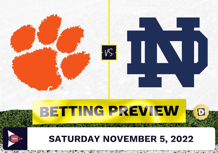 Clemson vs. Notre Dame CFB Prediction and Odds - Nov 5, 2022