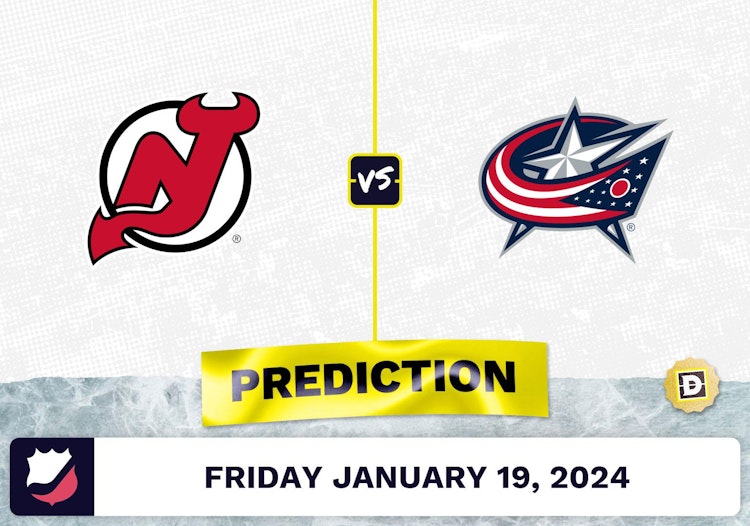 New Jersey Devils vs. Columbus Blue Jackets Prediction, Odds, NHL Picks [1/19/2024]