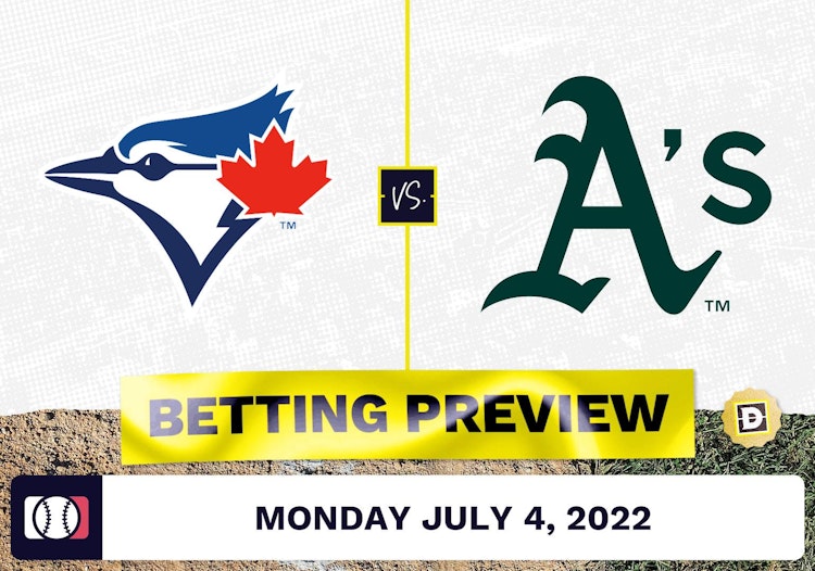 Blue Jays vs. Athletics Prediction and Odds - Jul 4, 2022