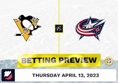 Penguins vs. Blue Jackets Prediction and Odds - Apr 13, 2023