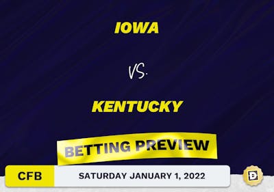 Iowa vs. Kentucky CFB Predictions and Odds - Jan 1, 2022