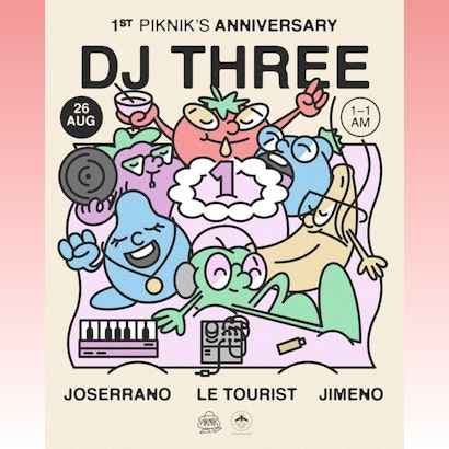 Dj Three | PIKNIK @ Vagalume Tulum