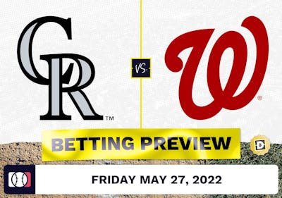 Rockies vs. Nationals Prediction and Odds - May 27, 2022