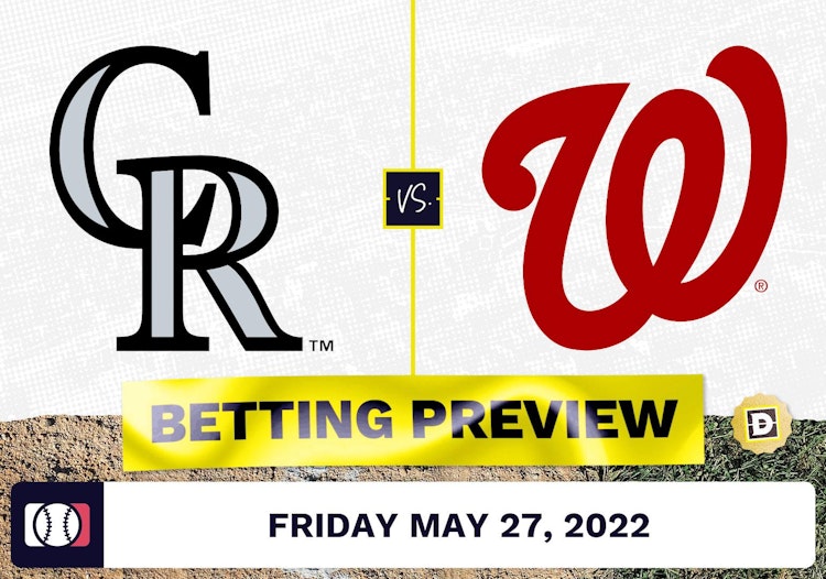 Rockies vs. Nationals Prediction and Odds - May 27, 2022