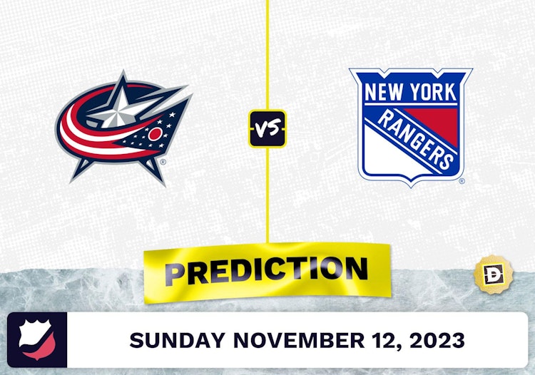 Blue Jackets vs. Rangers Prediction and Odds - November 12, 2023