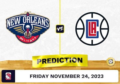 Pelicans vs. Clippers Prediction and Odds - November 24, 2023