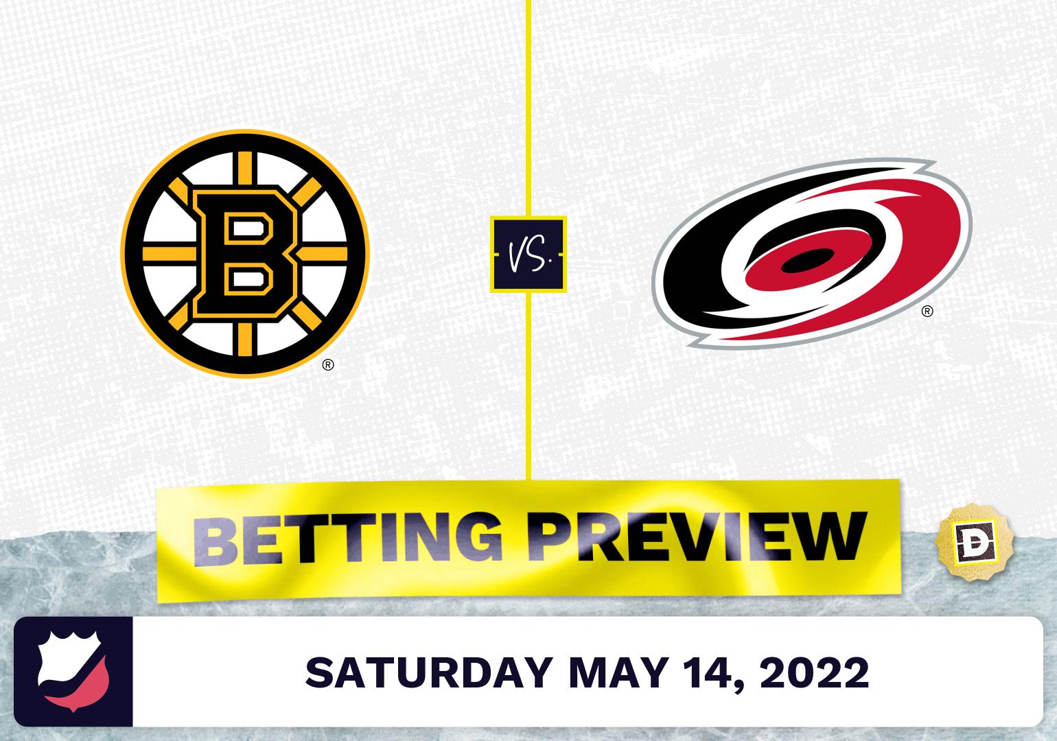 Bruins vs. Hurricanes Prediction and Odds - May 14, 2022