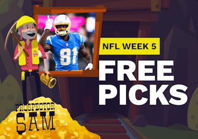 Free NFL 2021 Picks and Predictions – Prospector Sam Week 5 Best Bets