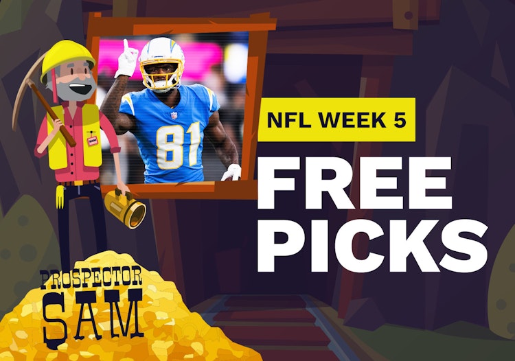Free NFL 2021 Picks and Predictions – Prospector Sam Week 5 Best Bets