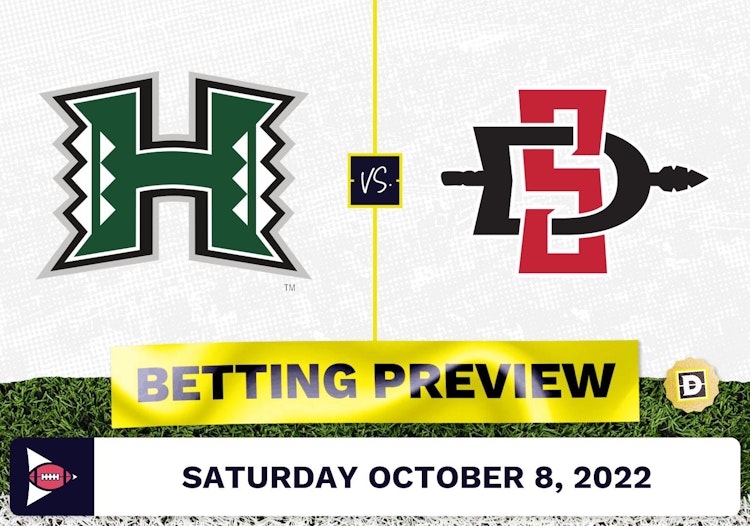 Hawaii vs. San Diego State CFB Prediction and Odds - Oct 8, 2022