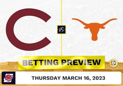 Colgate vs. Texas March Madness Prediction and Odds - Mar 16, 2023