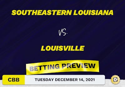 Southeastern Louisiana vs. Louisville CBB Predictions and Odds - Dec 14, 2021