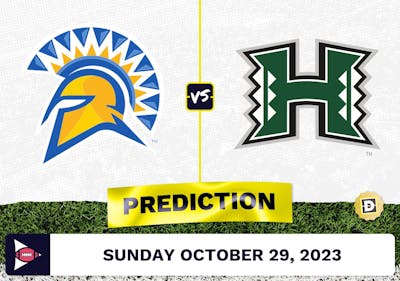 San Jose State vs. Hawaii CFB Prediction and Odds - October 29, 2023