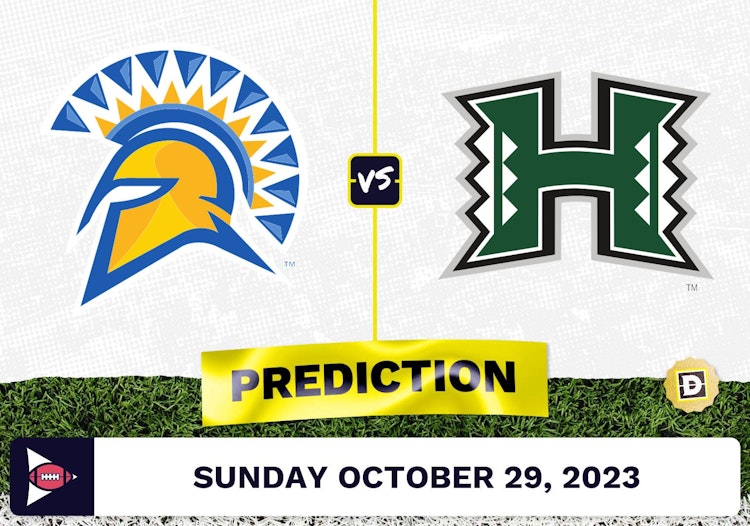 San Jose State vs. Hawaii CFB Prediction and Odds - October 29, 2023