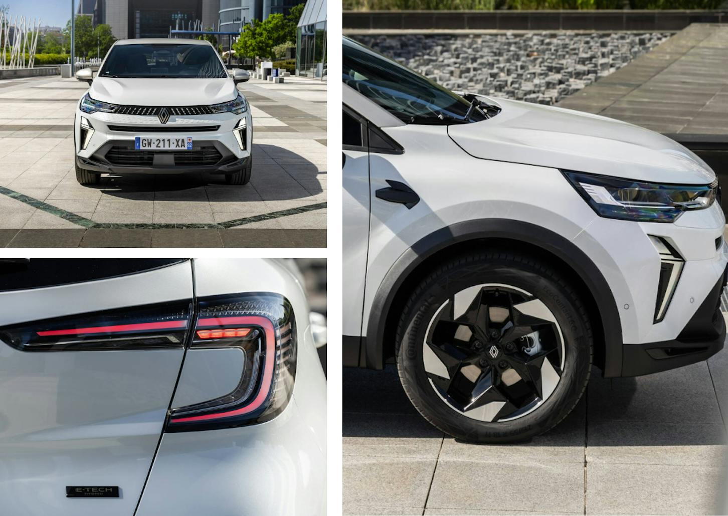 Das Exterieur des Renault Captur