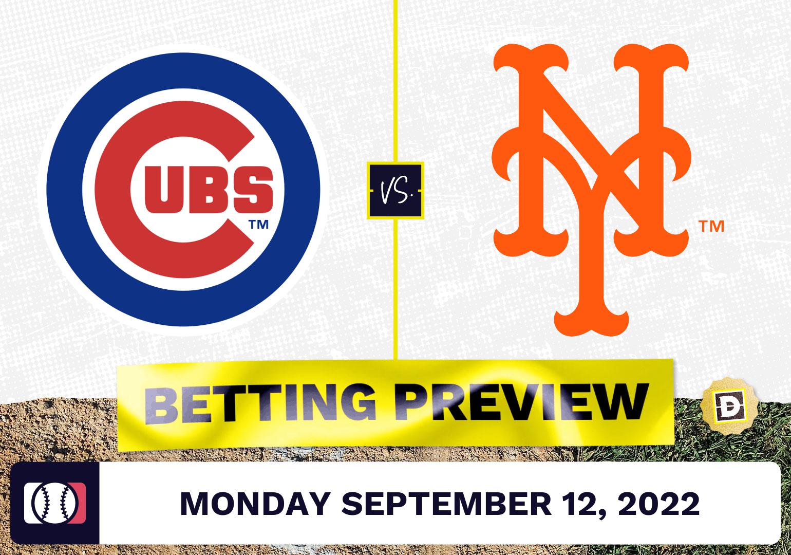 Cubs vs. Mets Prediction and Odds - Sep 12, 2022