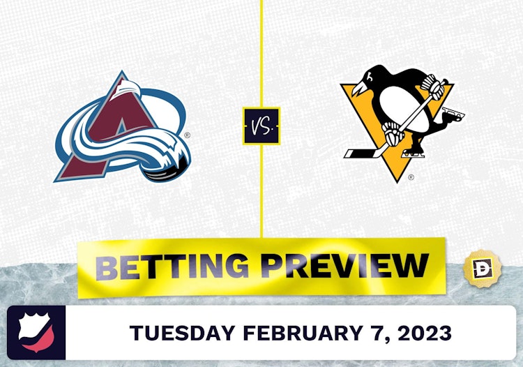 Avalanche vs. Penguins Prediction and Odds - Feb 7, 2023