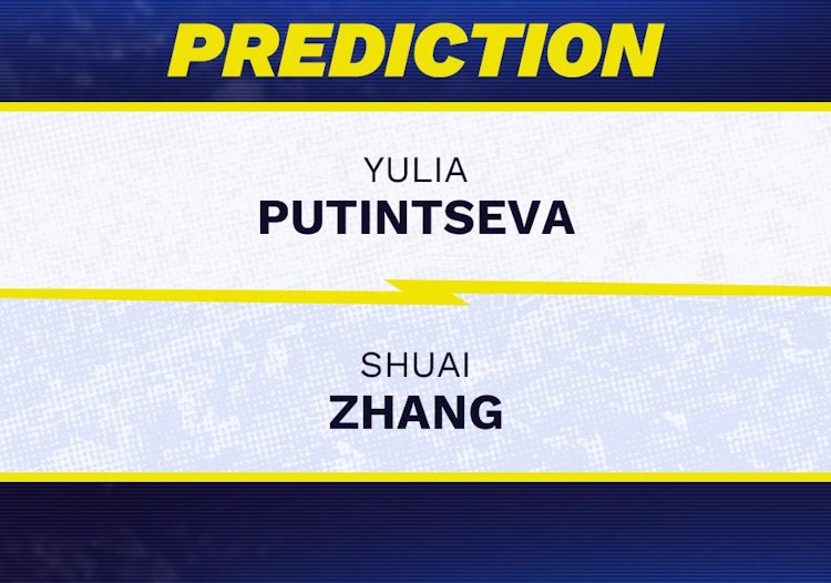 Yulia Putintseva vs Shuai Zhang Tennis Prediction.