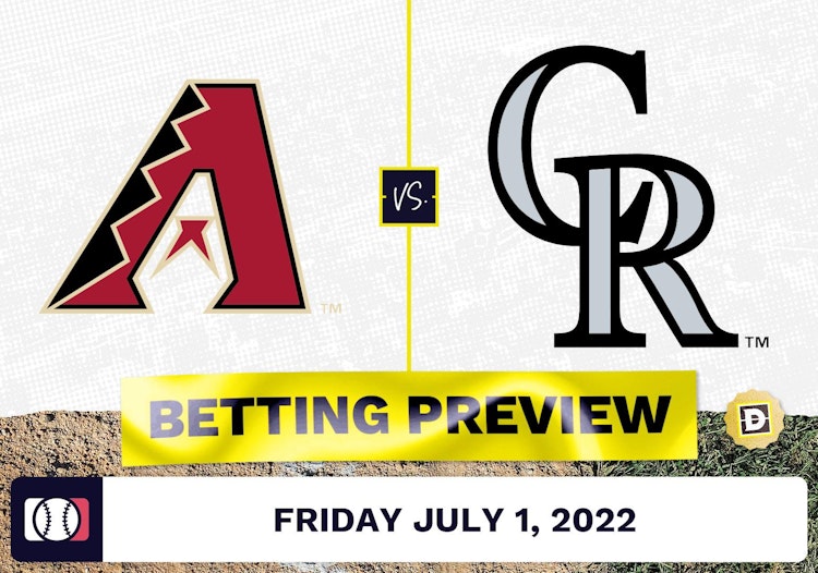 Diamondbacks vs. Rockies Prediction and Odds - Jul 1, 2022