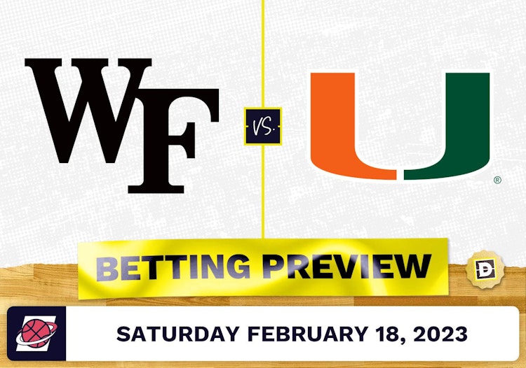 Wake Forest vs. Miami (FL) CBB Prediction and Odds - Feb 18, 2023