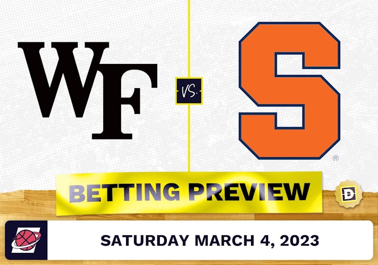 Wake Forest vs. Syracuse CBB Prediction and Odds - Mar 4, 2023