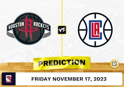 Rockets vs. Clippers Prediction and Odds - November 17, 2023