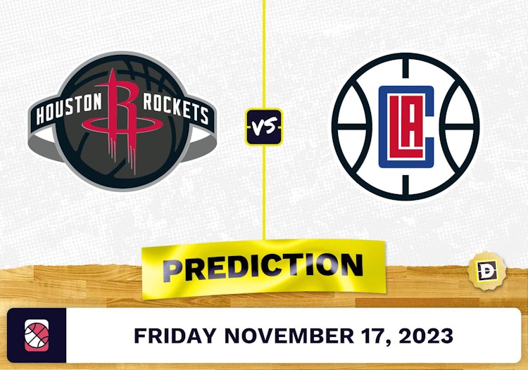 Rockets vs. Clippers Prediction and Odds - November 17, 2023