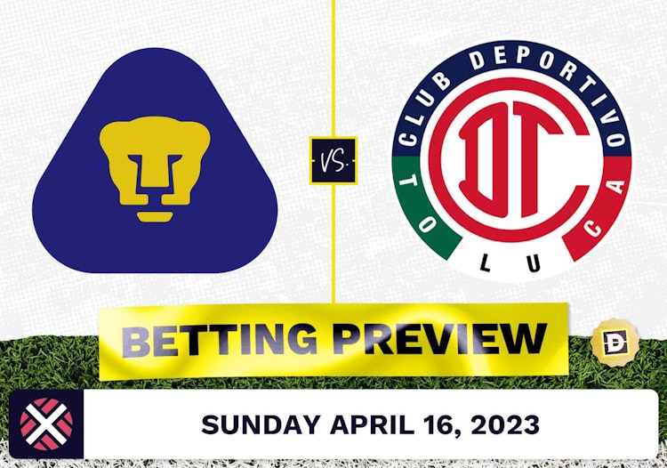 Pumas UNAM vs. Toluca Prediction and Odds - Apr 16, 2023