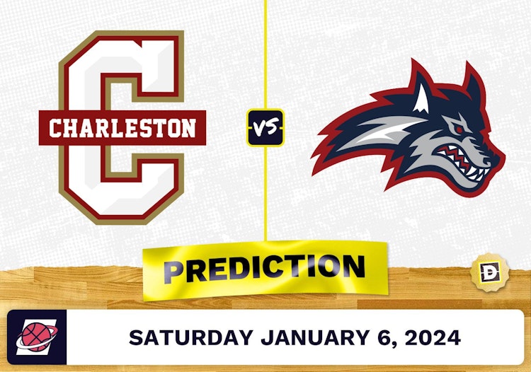 Charleston vs. Stony Brook Prediction, Odds, College Basketball Picks  [1/6/2024]