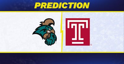 Coastal Carolina vs. Temple Prediction: Coastal Carolina Predicted to Win After New Data Released for College Football Week 3 [2024]