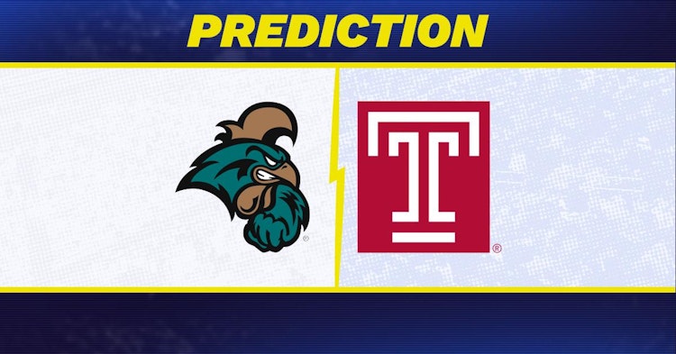 Coastal Carolina-Temple Predictions and Game Preview.