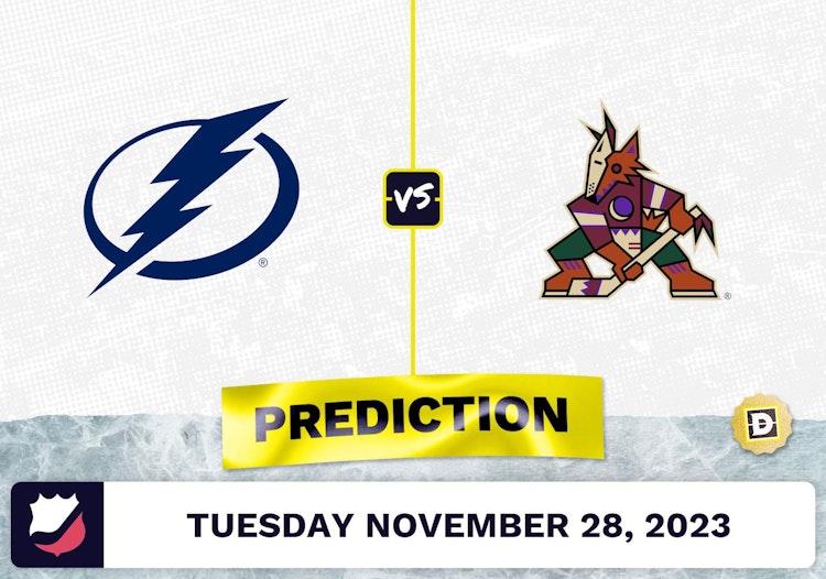 Lightning vs. Coyotes Prediction and Odds - November 28, 2023