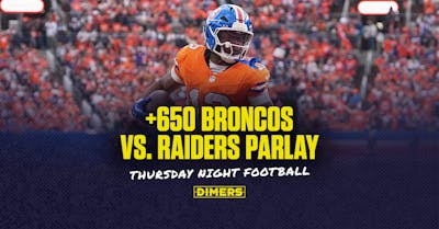 Parlay these Broncos vs. Raiders player props at +650 odds for Thursday Night Football betting