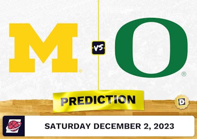Michigan vs. Oregon Basketball Prediction - December 2, 2023