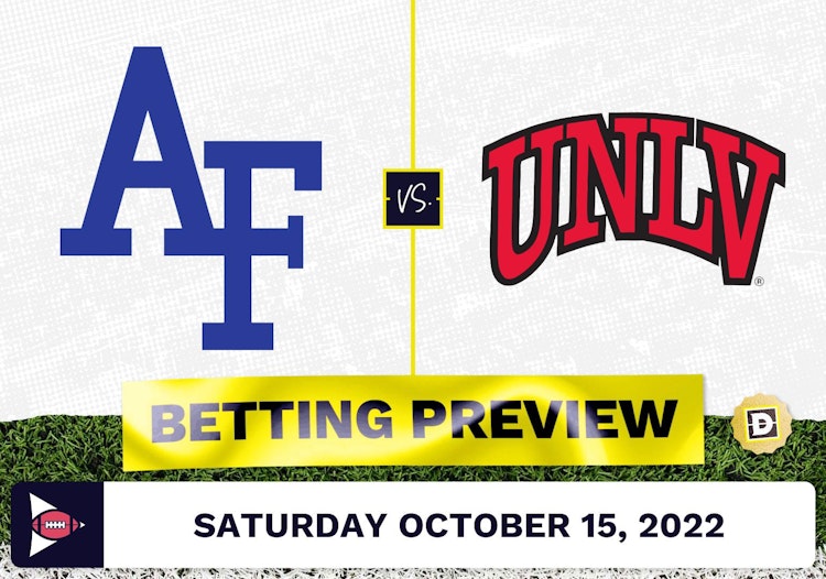 Air Force vs. UNLV CFB Prediction and Odds - Oct 15, 2022