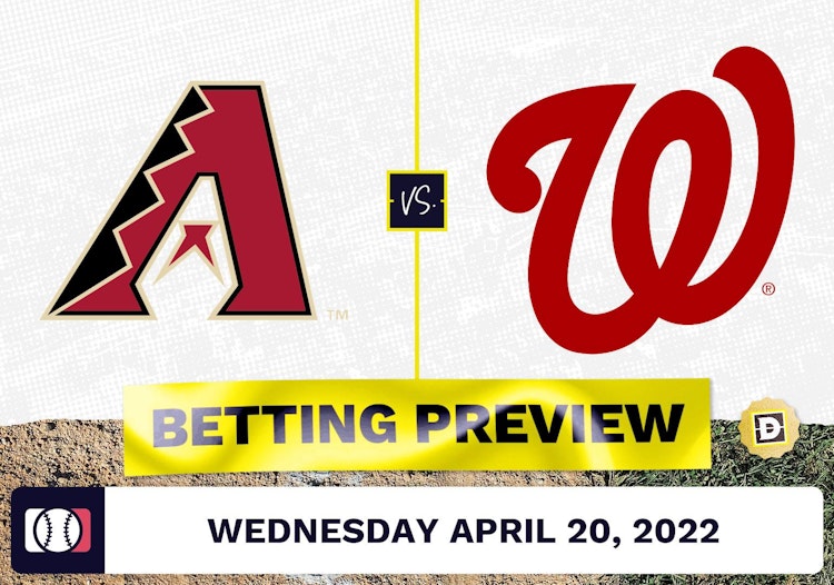 D-Backs vs. Nationals Prediction and Odds - Apr 20, 2022