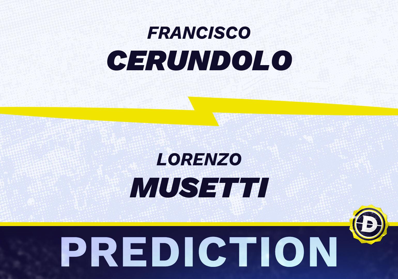 Francisco Cerundolo vs. Lorenzo Musetti Prediction, Odds, Picks for ATP Croatia Open 2024