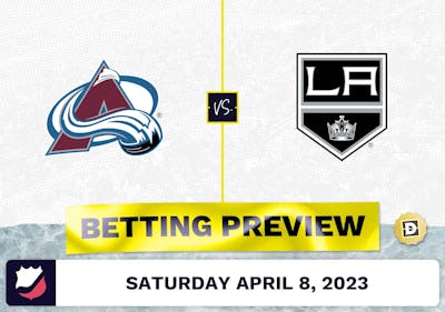 Avalanche vs. Kings Prediction and Odds - Apr 8, 2023