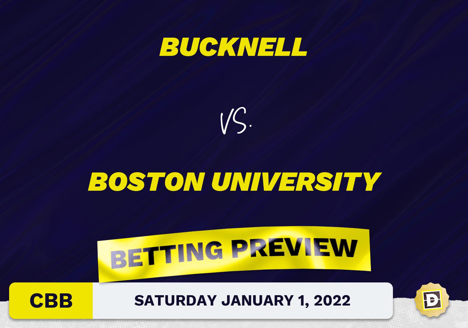 Bucknell vs. Boston University CBB Predictions and Odds - Jan 1, 2022