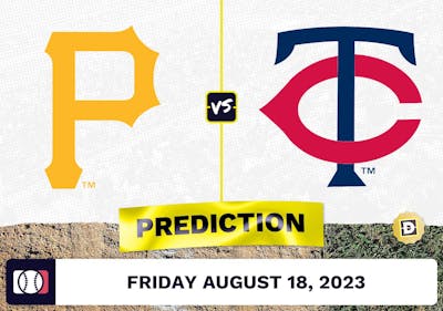 Pirates vs. Twins Prediction for MLB Friday [8/18/2023]